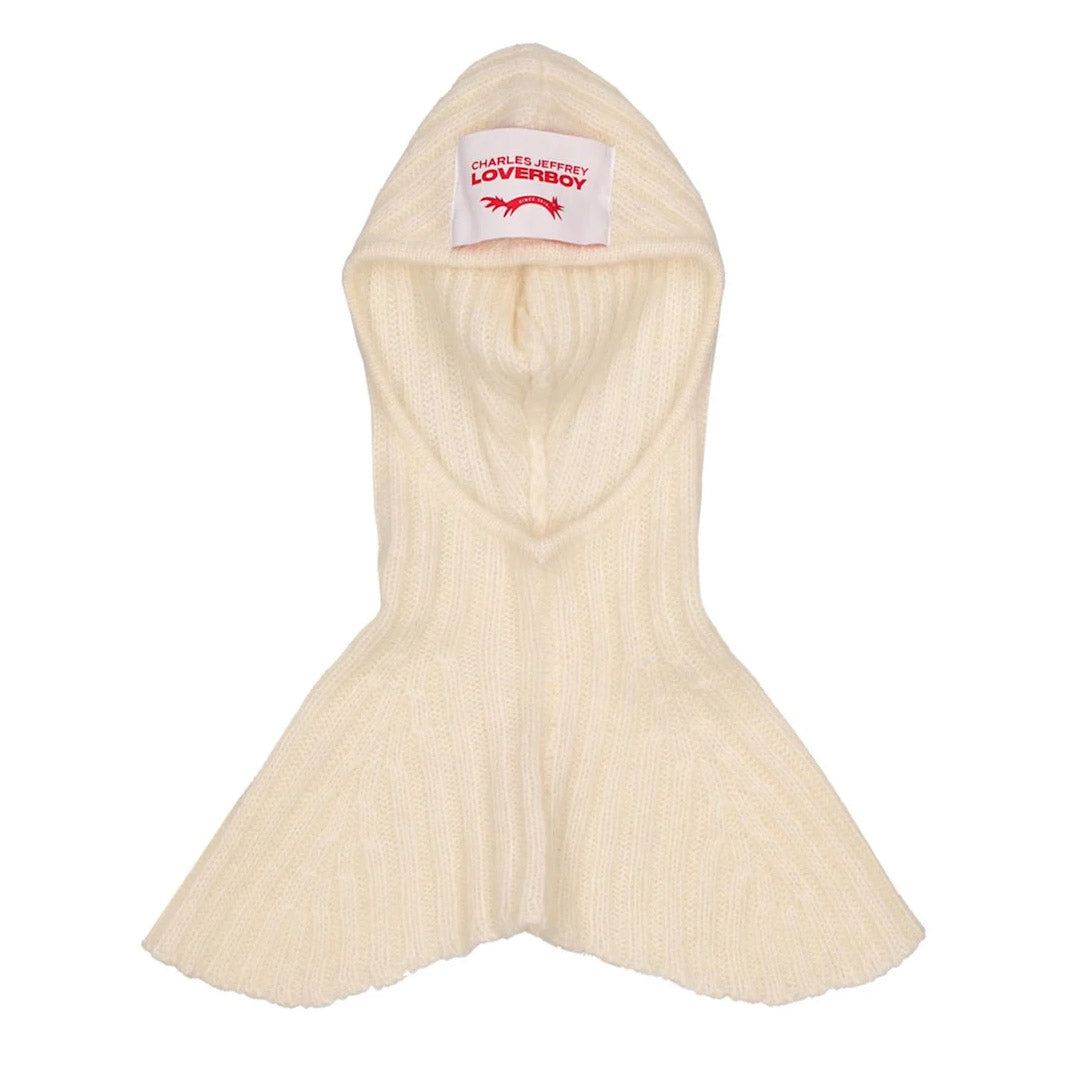 Charles Jeffrey LOVERBOY Ears balaclava Beige