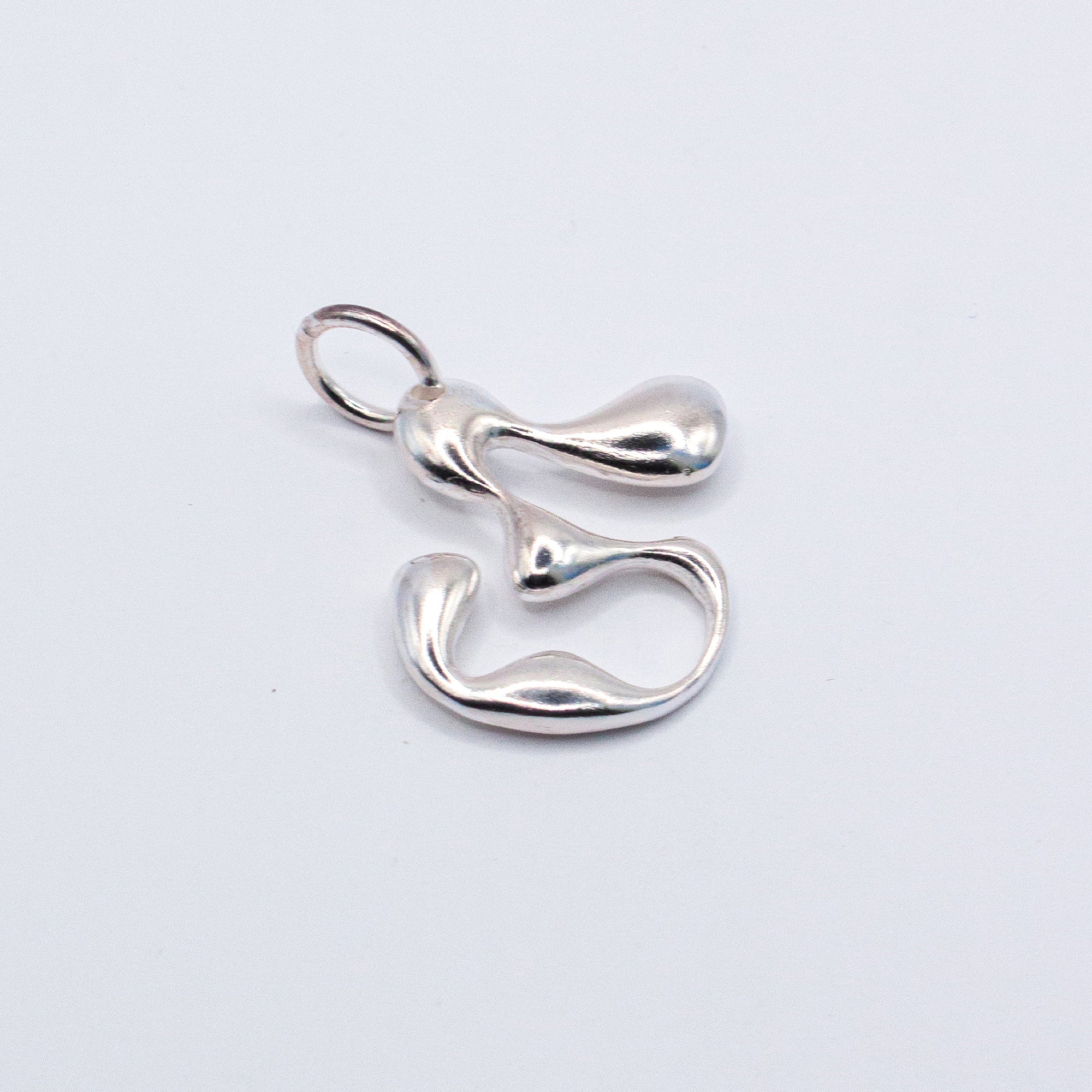 Letter charm pendant W0dd Bangkok