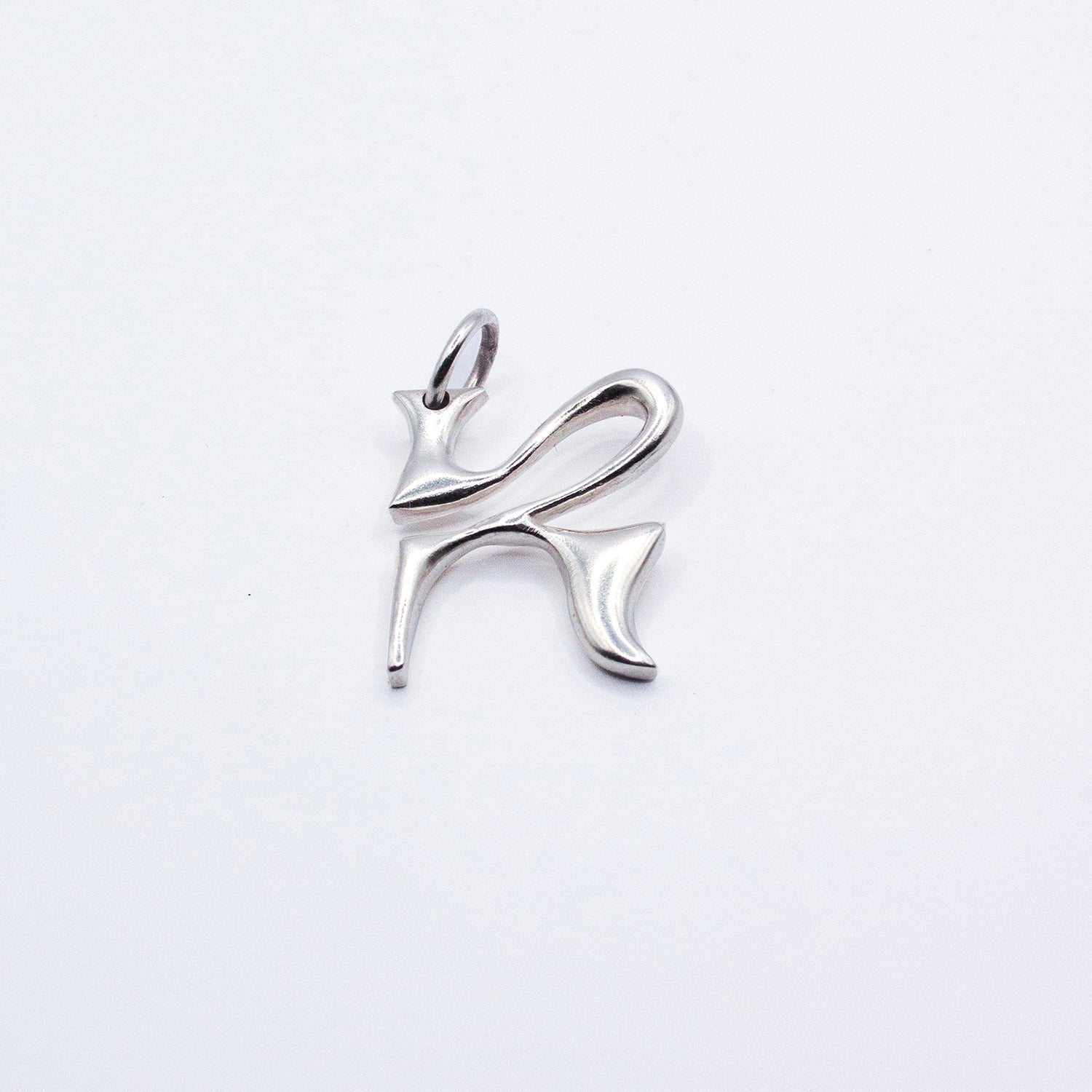 Letter charm pendant W0dd Bangkok