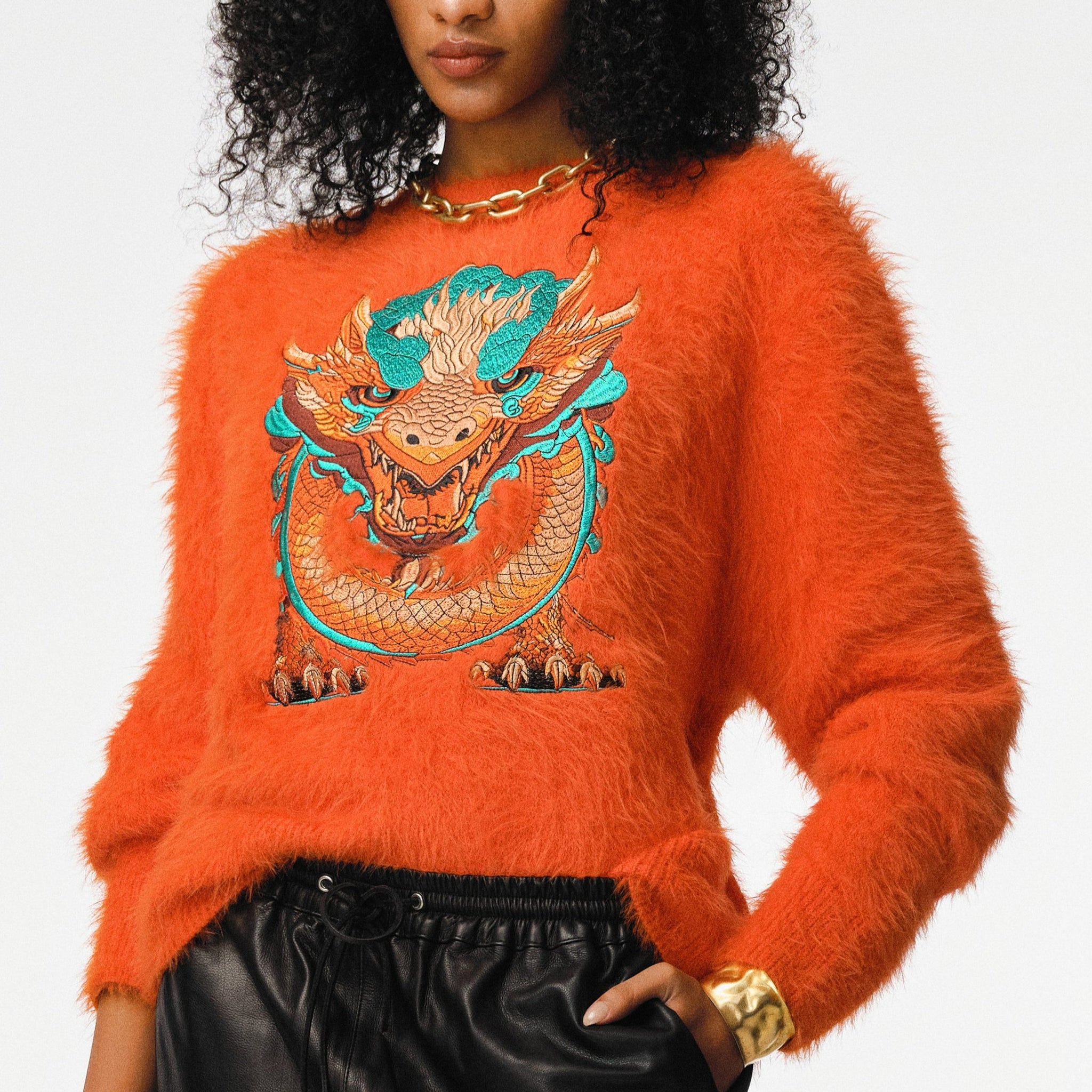 The Piercest Dragon Sweater