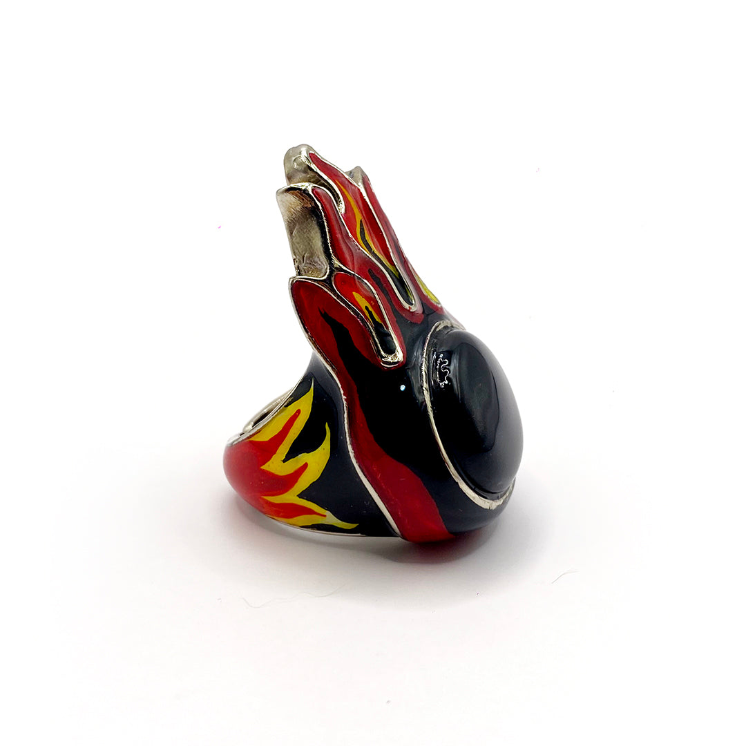 Racing flame ring