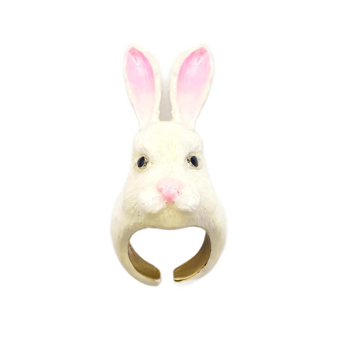 CERAMIC RABBIT RING