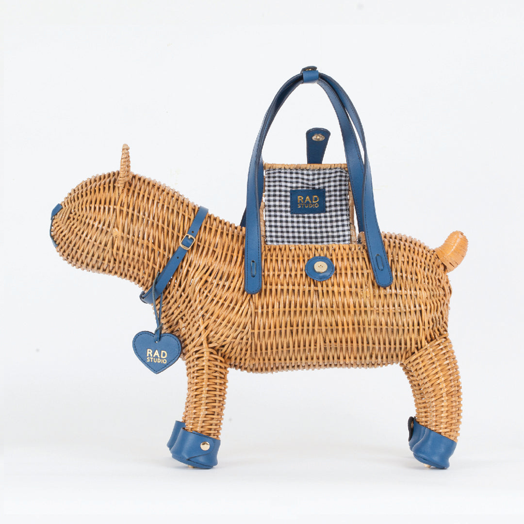 DOG Rattan bag