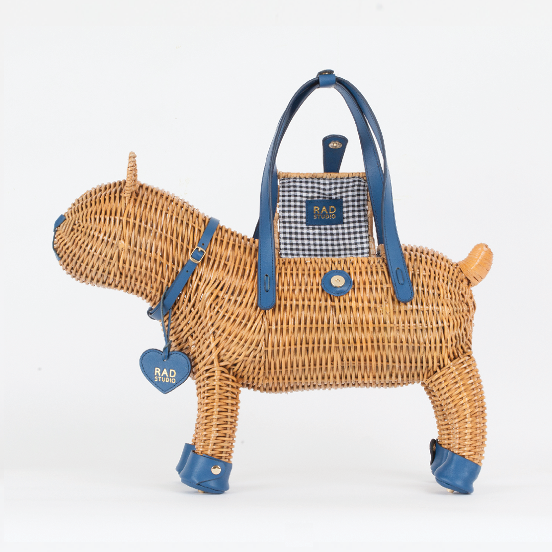 DOG Rattan bag