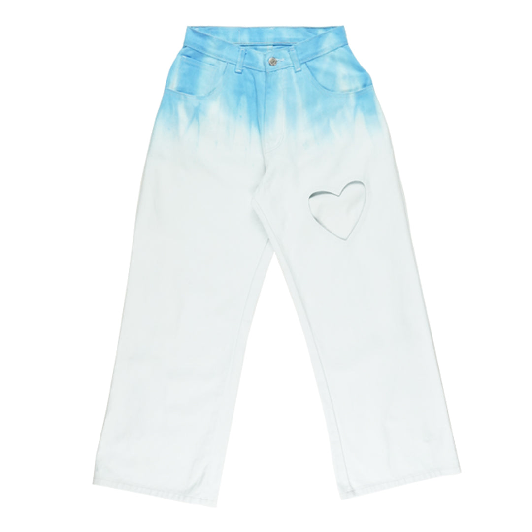 Tie dyed heart Pants