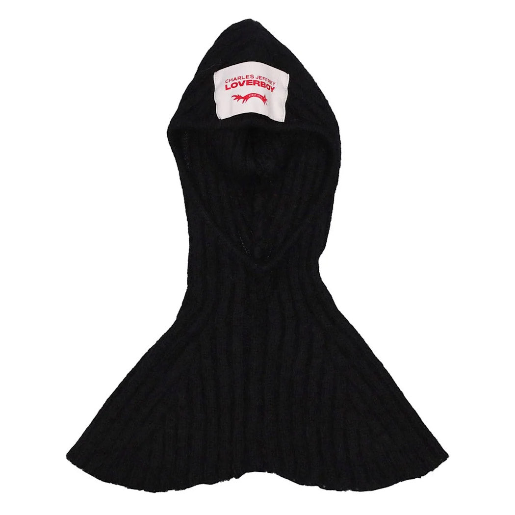 Charles Jeffrey LOVERBOY Ears balaclava Black