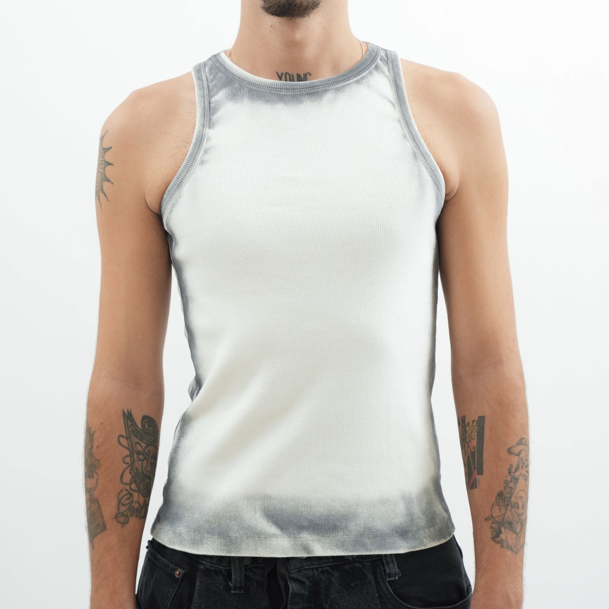 FADES-Tanktop - Gray rib